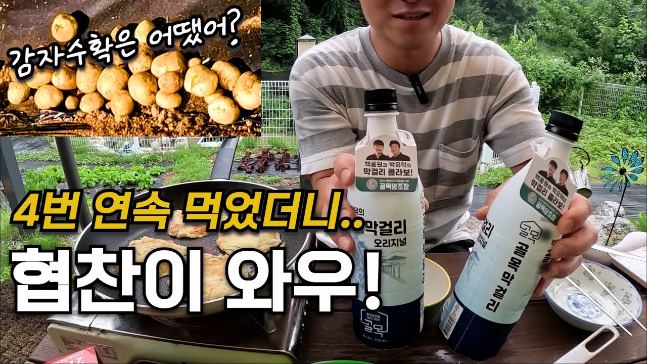 시골에서 막걸리를 먹든 운동을 하든 꾸준하게 하면 벌어지는 일