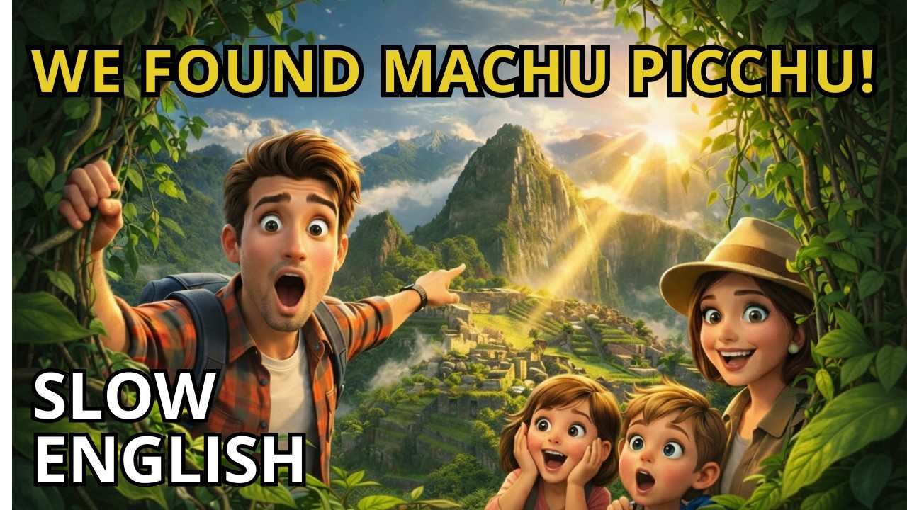 A Mystery in Machu Picchu | Slow English Story for Listening Practice (A0–A2)
