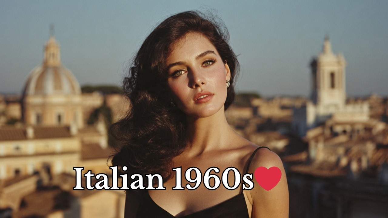 🎬 The Most Emotional 1960s Italian Love Songs ❤️Vintage Cinema Romance Collection