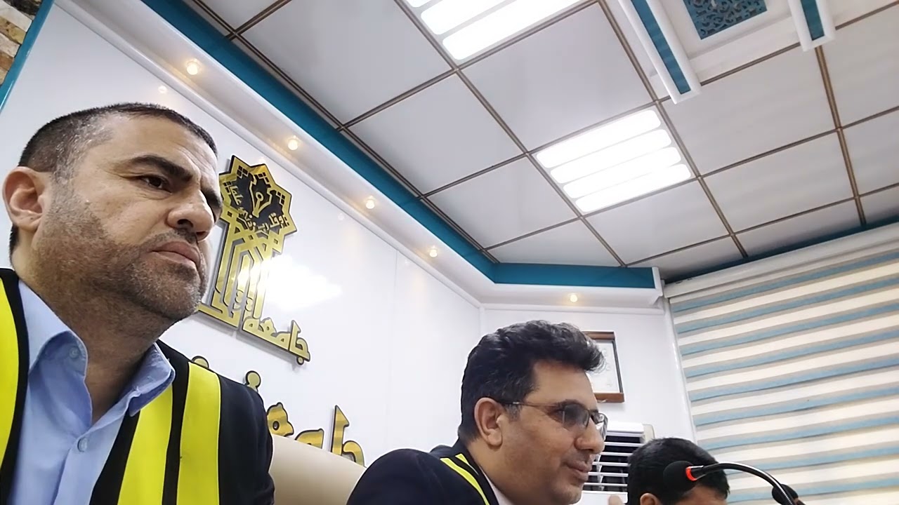 مناقشة أخي د. عامر مهيدي، لأطروحة(العدول الاسلوبي في المعلقات العشر)، جامعة تكريت ٢٧ شوال ١٤٤٤هجرية.