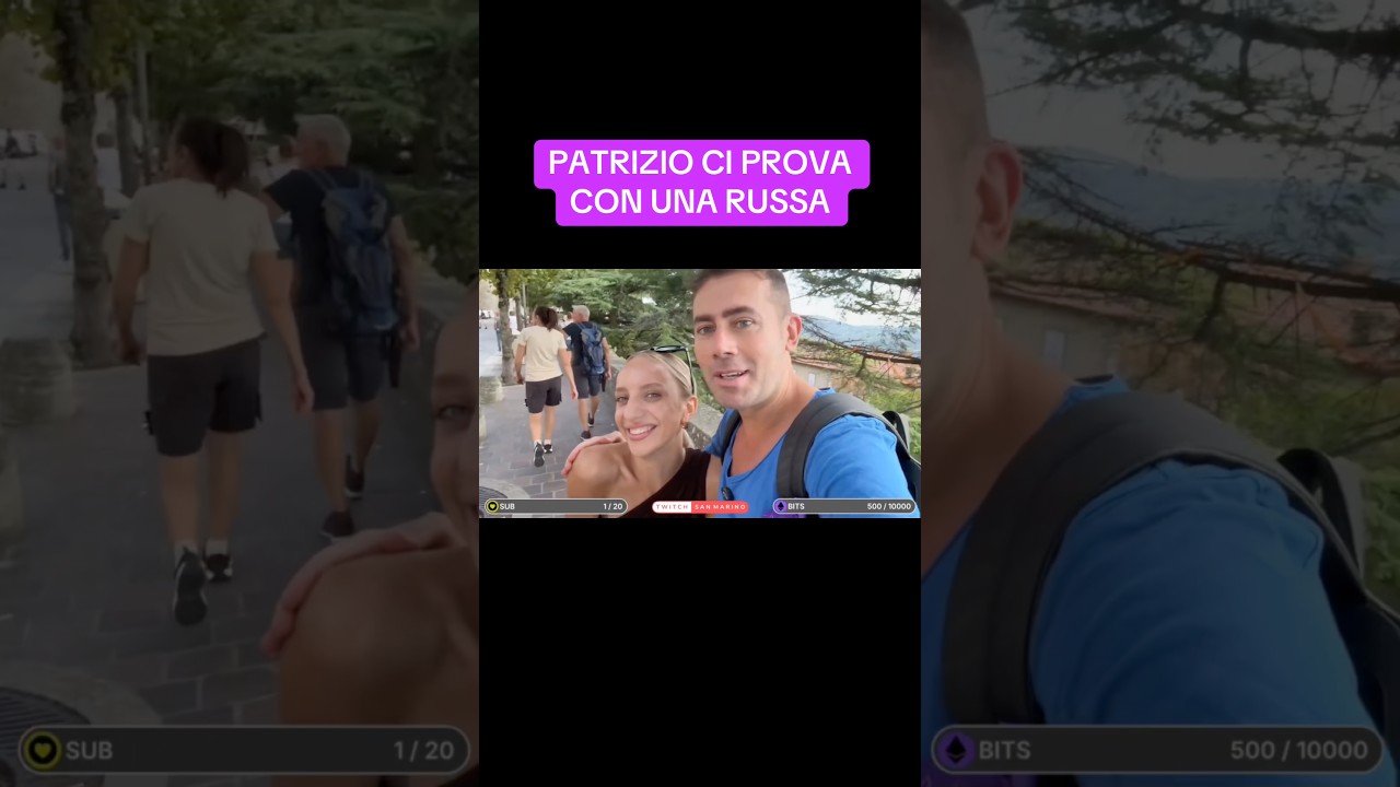 Patrizio ci prova con una russa a San Marino 