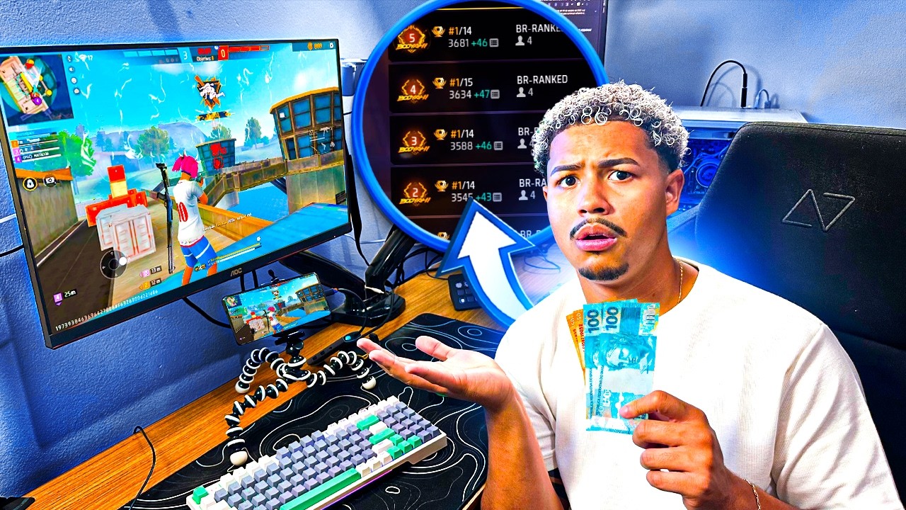 ME ACUSARAM E PEDIRAM TELA! JOGUEI APOSTADO NO MOBILADOR! FREE FIRE