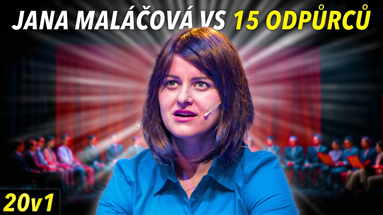 JANA MALÁČOVÁ PROTI 15 NAŠTVANÝM VOLIČŮM