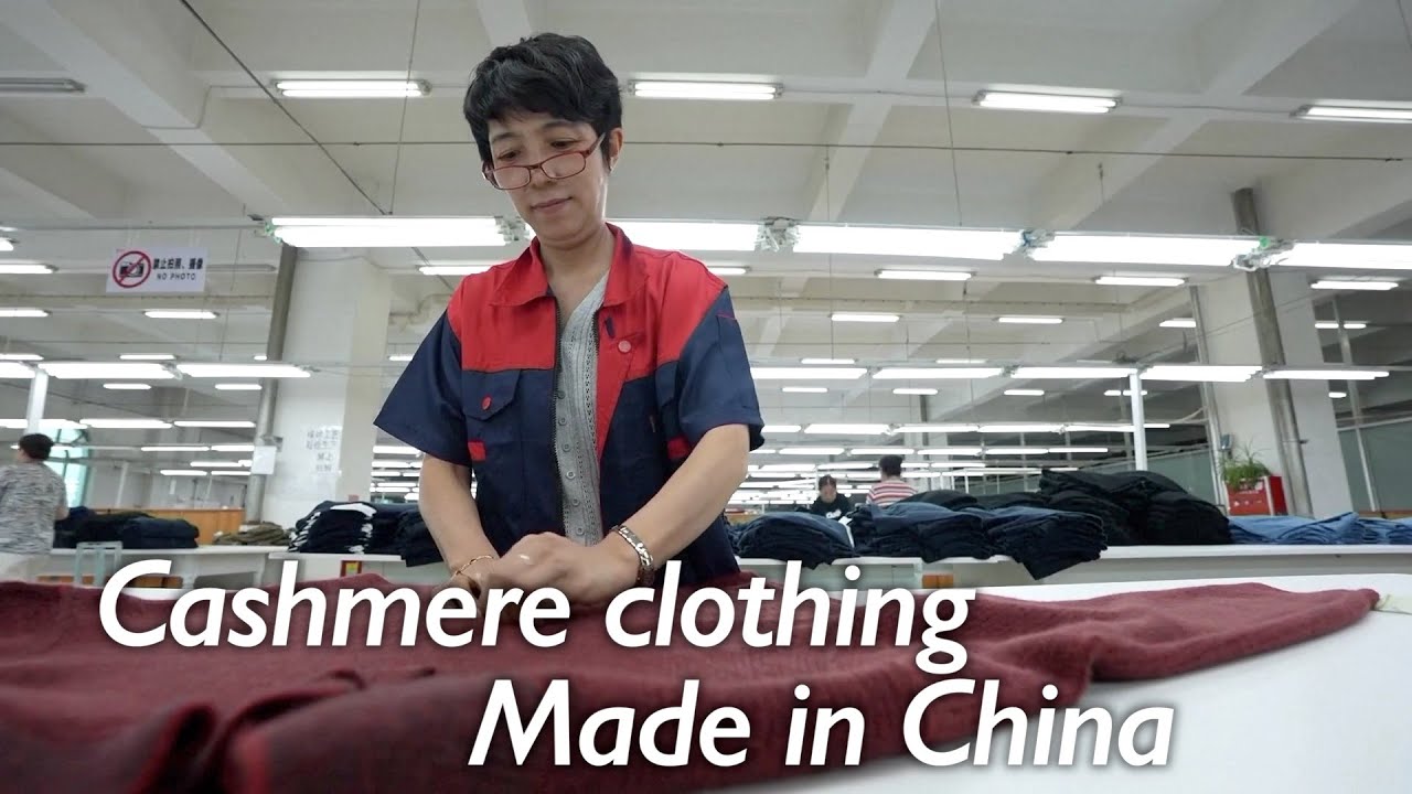 Cashmere product exports heat up in China's Inner Mongolia