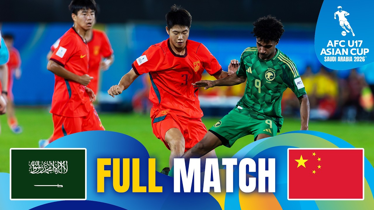 Saudi Arabia vs China PR | Full Match | Quarter-Finals &ndash; AFC U17 Asian Cup&trade;