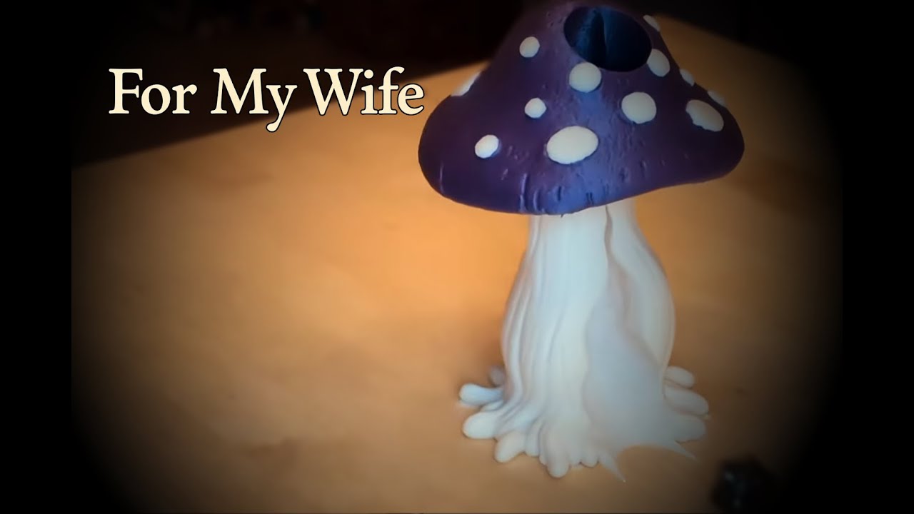 Making a Mushroom Dice Tower for My Wife | 3D Printing