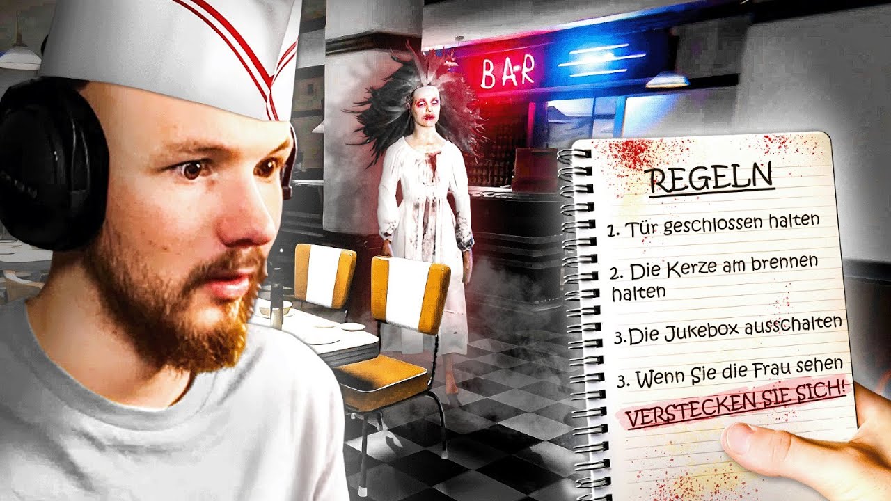Ich arbeite in einem Diner und muss diese Regeln befolgen, sonst.. | Creepy Shift: Roadside Diner