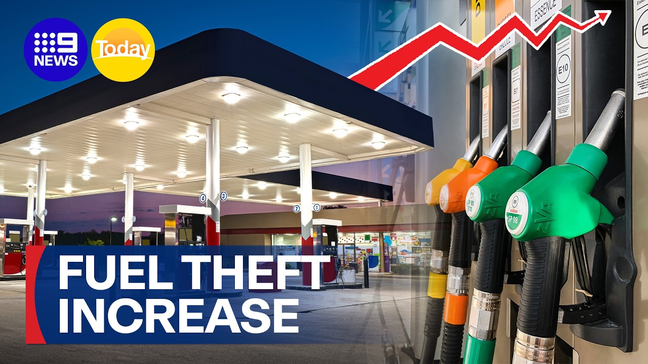 Fears of fuel theft increase across the country amid skyrocketing petrol prices | 9 News Australia