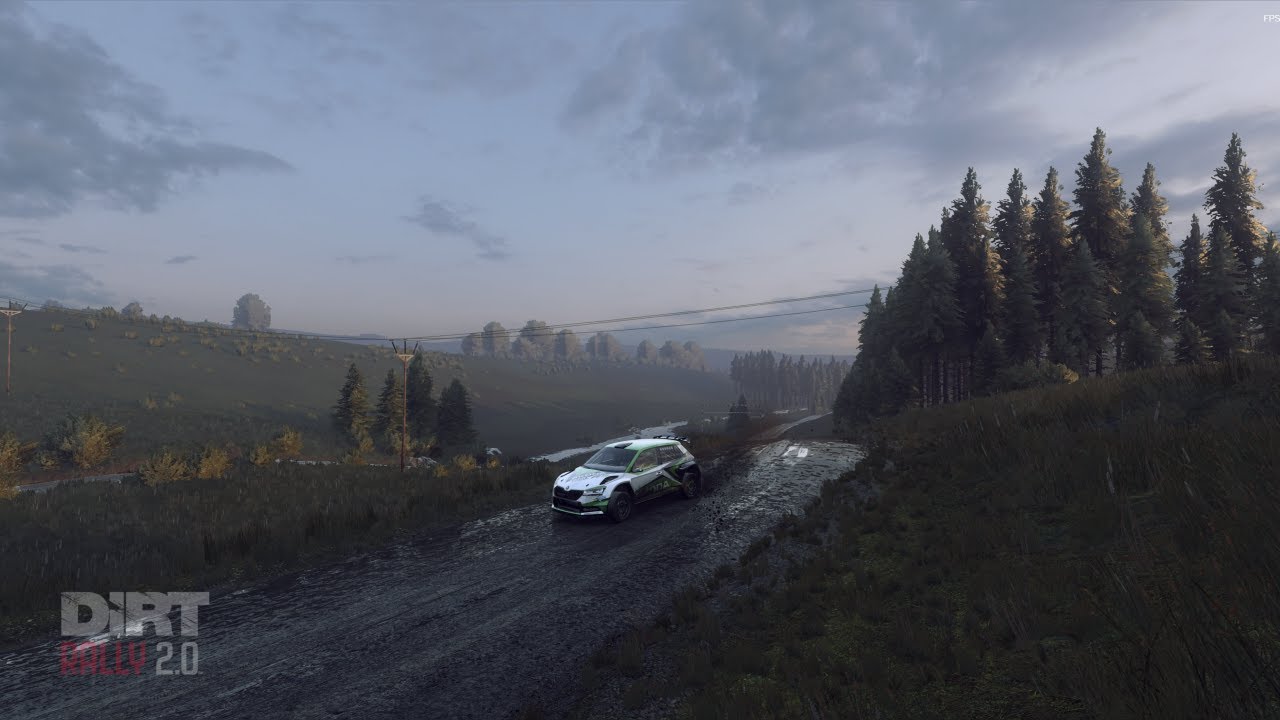 Zero Grip in the Rain 🌧️ | Wales Rally Skoda Onboard