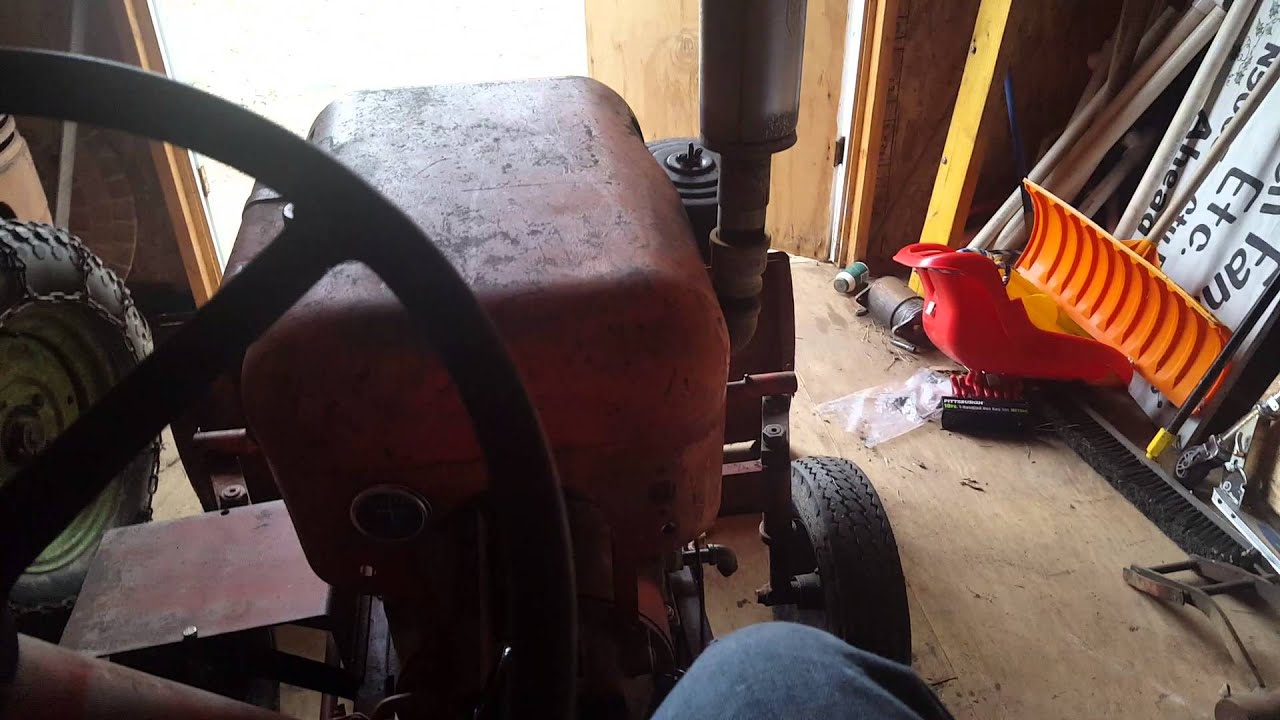 1959 economy tractor cold start and drive