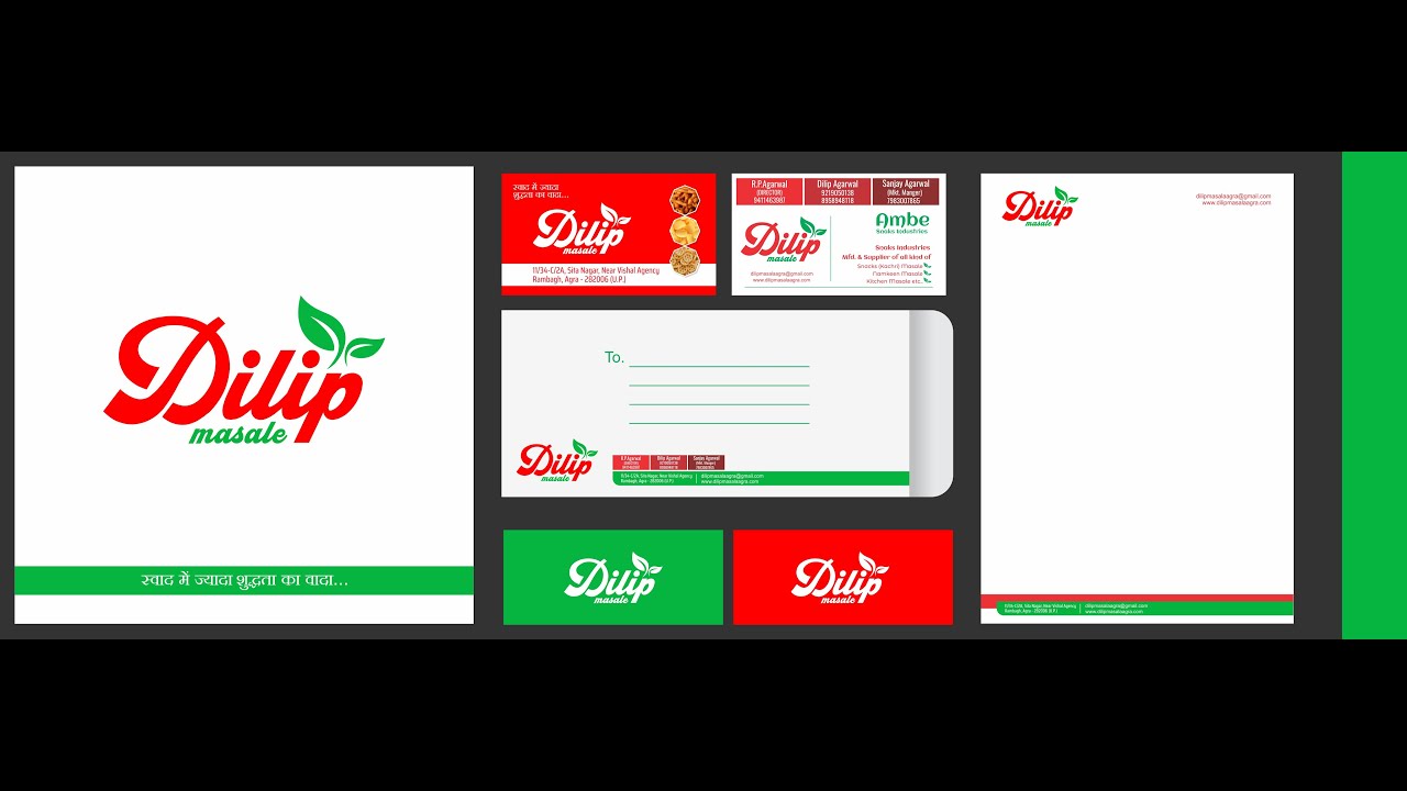 Design Logo and Stationary in CorelDraw X7