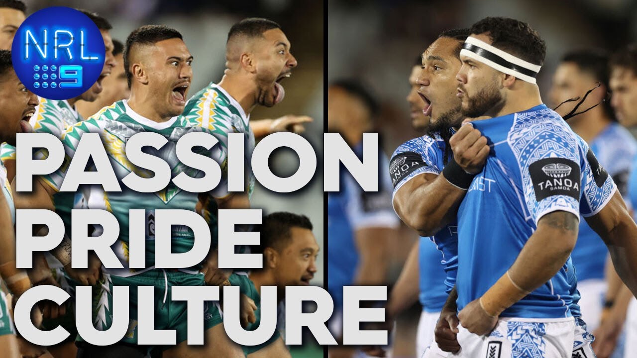 A powerful Siva Tau and Haka sets up an epic clash | NRL on Nine