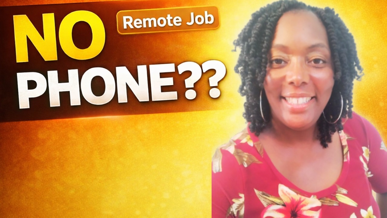 Entry-Level Remote Job | No Phone Work
