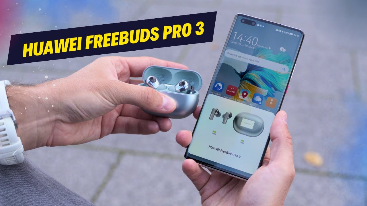 HUAWEI FreeBuds Pro 3. Sprzęt, bez kt&oacute;rego nie wychodzę z domu stał się jeszcze lepszy
