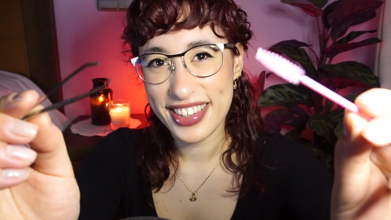 Te arreglo las cejas 🌻 Depilación y laminación de cejas · Layered sounds · ASMR Roleplay en Español