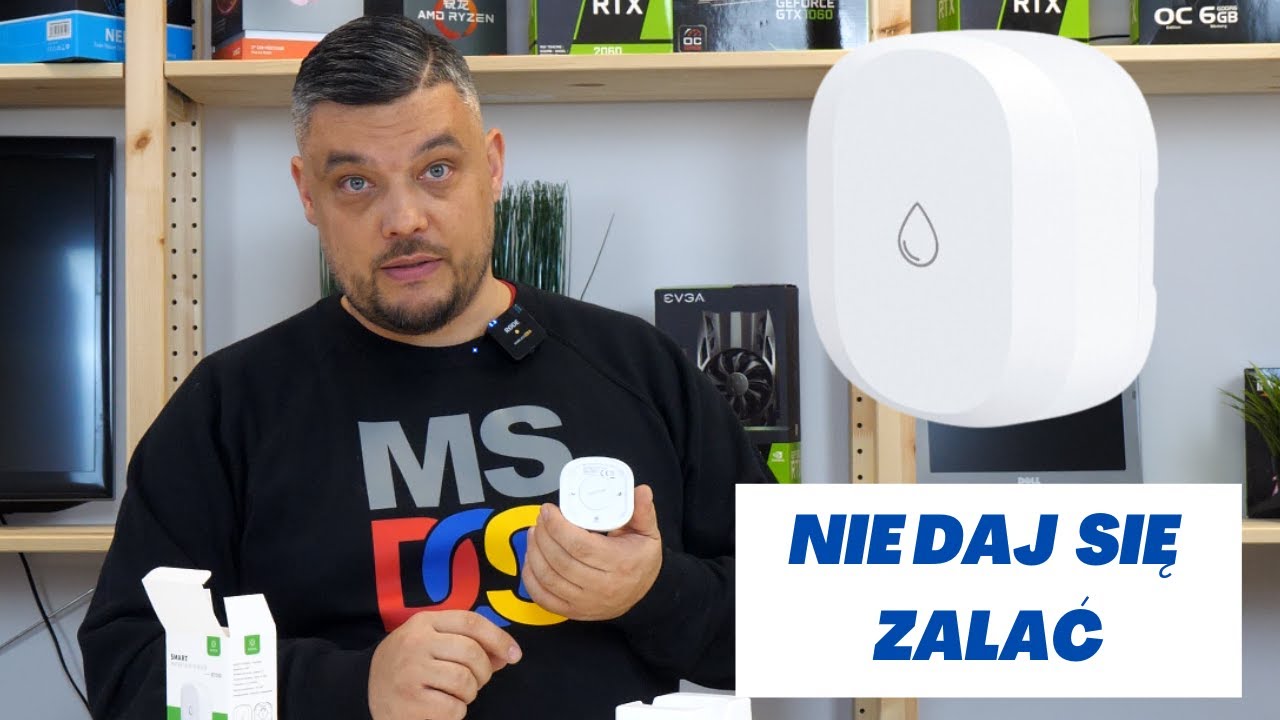 Inteligentny Smart Czujnik Wycieku Wody Tuya Zigbee  od WooX