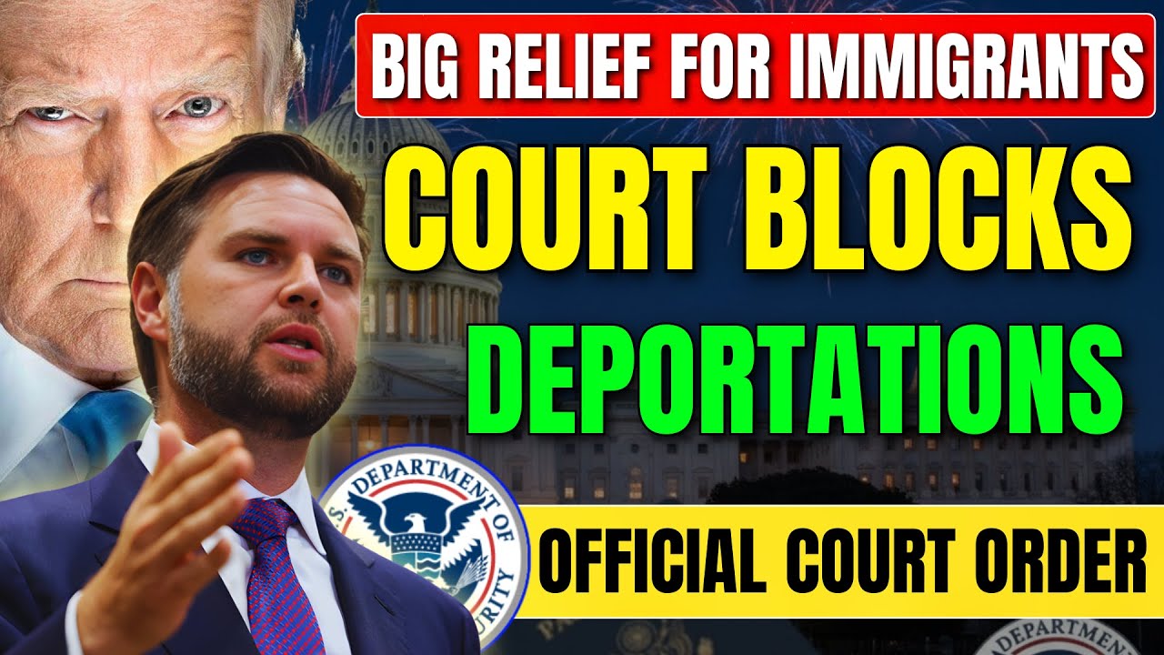 BREAKING: Court Blocks Deportations | Judge Orders Trump to Halt Immigration Removals