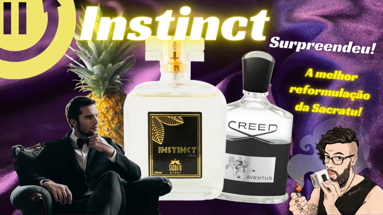 INSTINCT SACRATU KYPHI - CONTRATIPO DO CREED AVENTUS - O MAIS BENEFICIADO DAS REFORMULA&Ccedil;&Otilde;ES