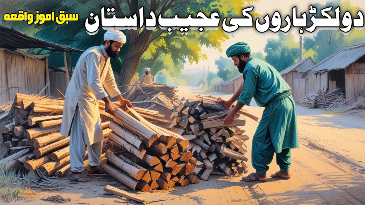 Lakadhare ki mehnat | Lakadhare ki sabaq aamoz dastan | urdu moral story