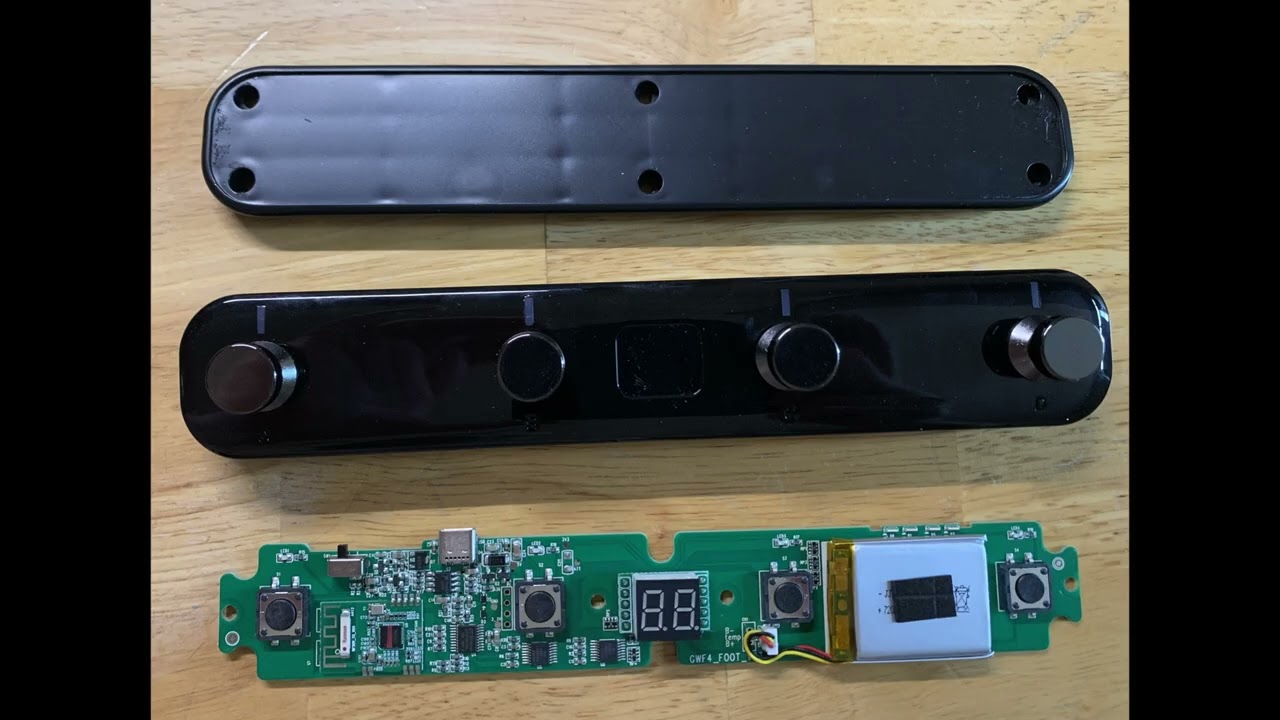 Mooer GWF4 Wireless Footswitch Disassembled