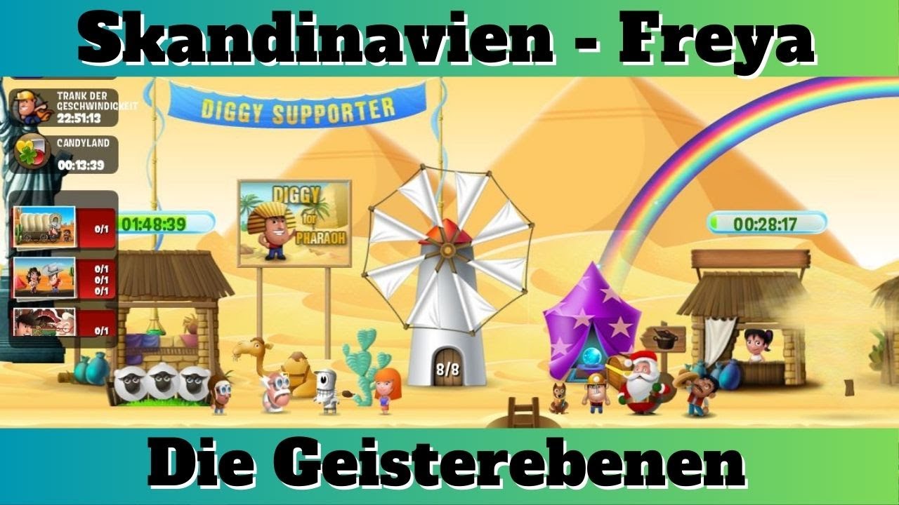 Die Geisterebenen | Freya | Skandinavien | DIGGYS ADVENTURE