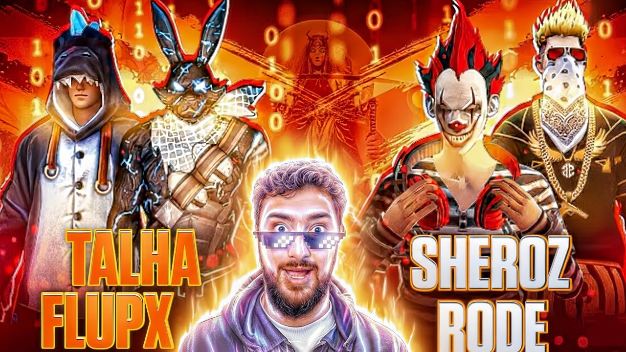 WHO IS BEST TALHA FLUPX VS SHEROZ RODE😱||WHO'S BEST MOBILE PLAYER 2VS2 @AJFFbt 