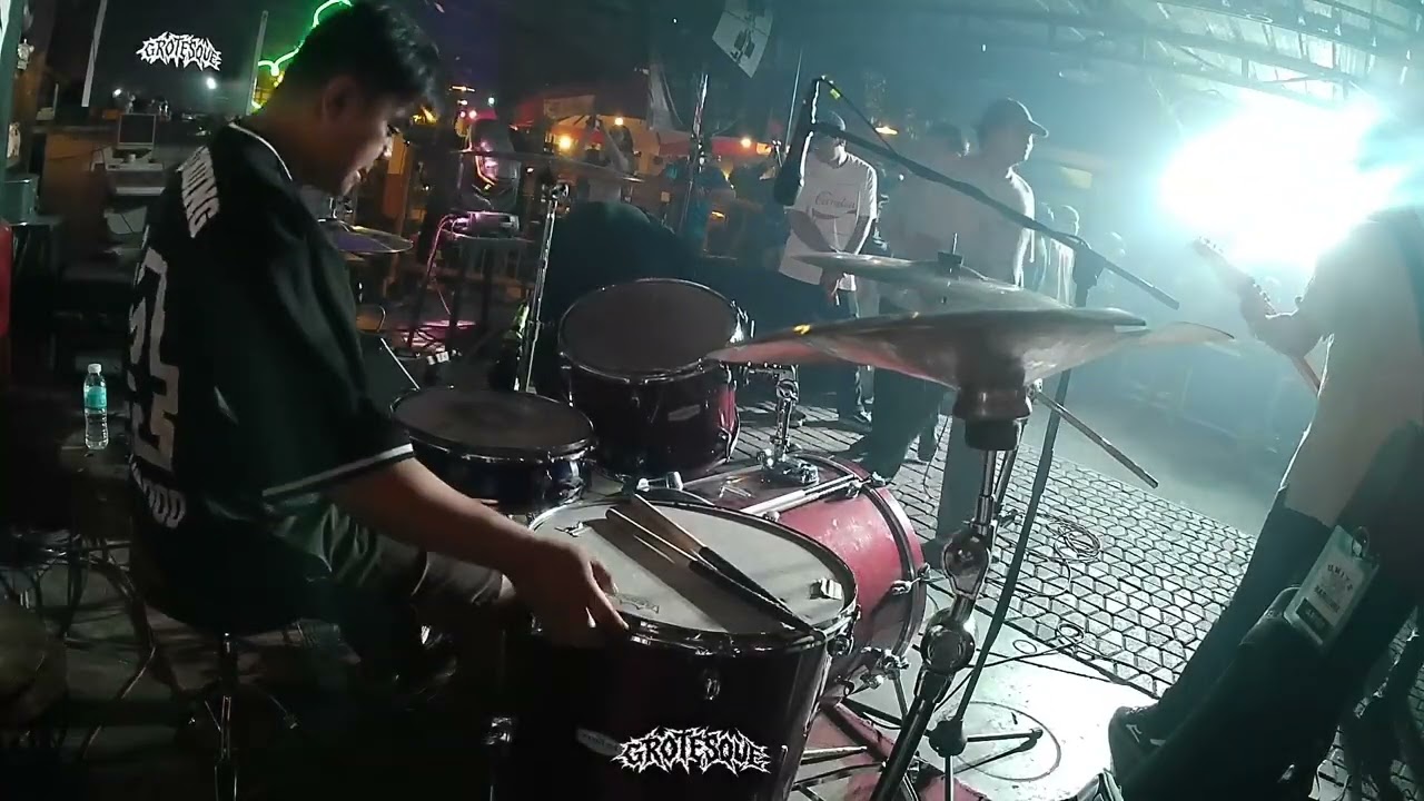 𝙶𝚁𝙾𝚃𝙴𝚂𝚀𝚄𝙴 full set (drum cam) Live at Flip And Beyond Bar Bravefront Sophomore Album Launch 01•17•26