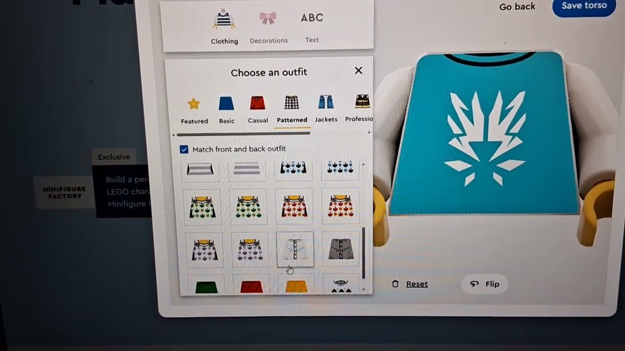 how to make a minifig on Lego shop at home.