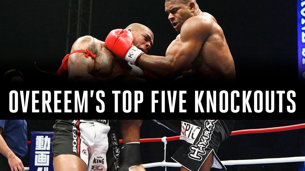 Alistair Overeem's Top Five Kickboxing KO's