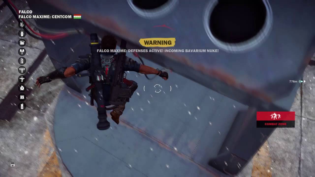 How to disable the bavarium nuke (Falco maxime FOW) - Just Cause 3