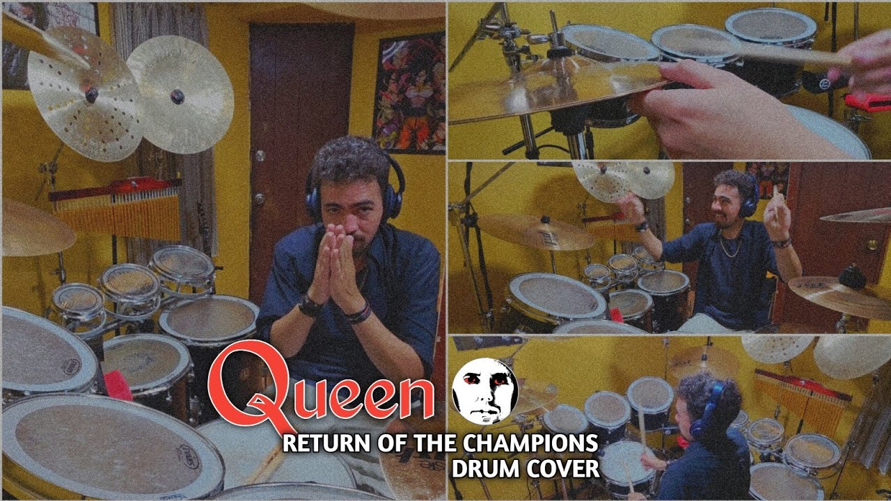 We Are The Champions - Queen Return Of The Champions - Drum Cover