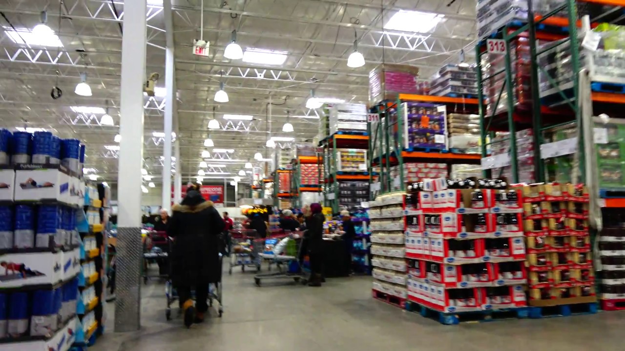 [4K] Walking Tour of Costco Wholesale (Supermarket) Brampton Canada with Trolley Cam