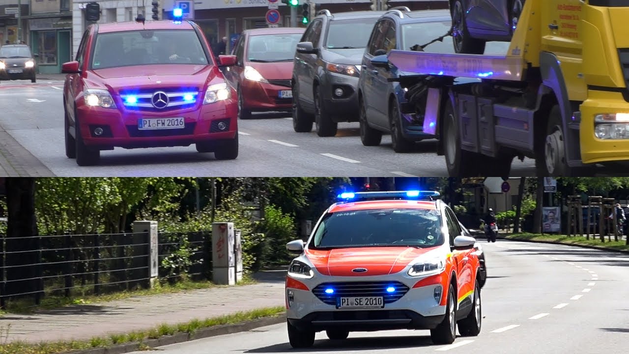 [Neu vs Alt !] Einsatzfahrten KDOW Einsatzleiter vom Dienst Freiwillige Feuerwehr Elmshorn