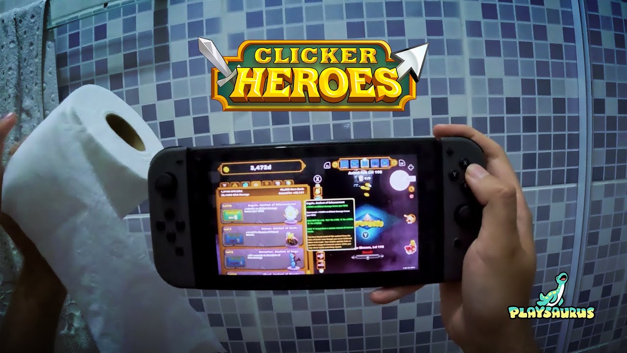 Out Now: Play Clicker Heroes on Nintendo Switch&hellip; Anywhere 🚽🎮