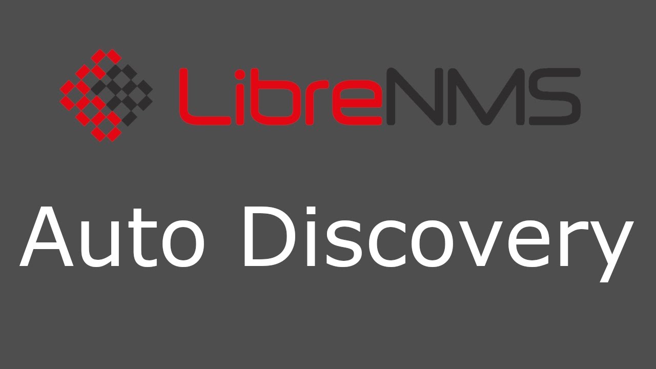 Автоматическое обнаружение LibreNMS