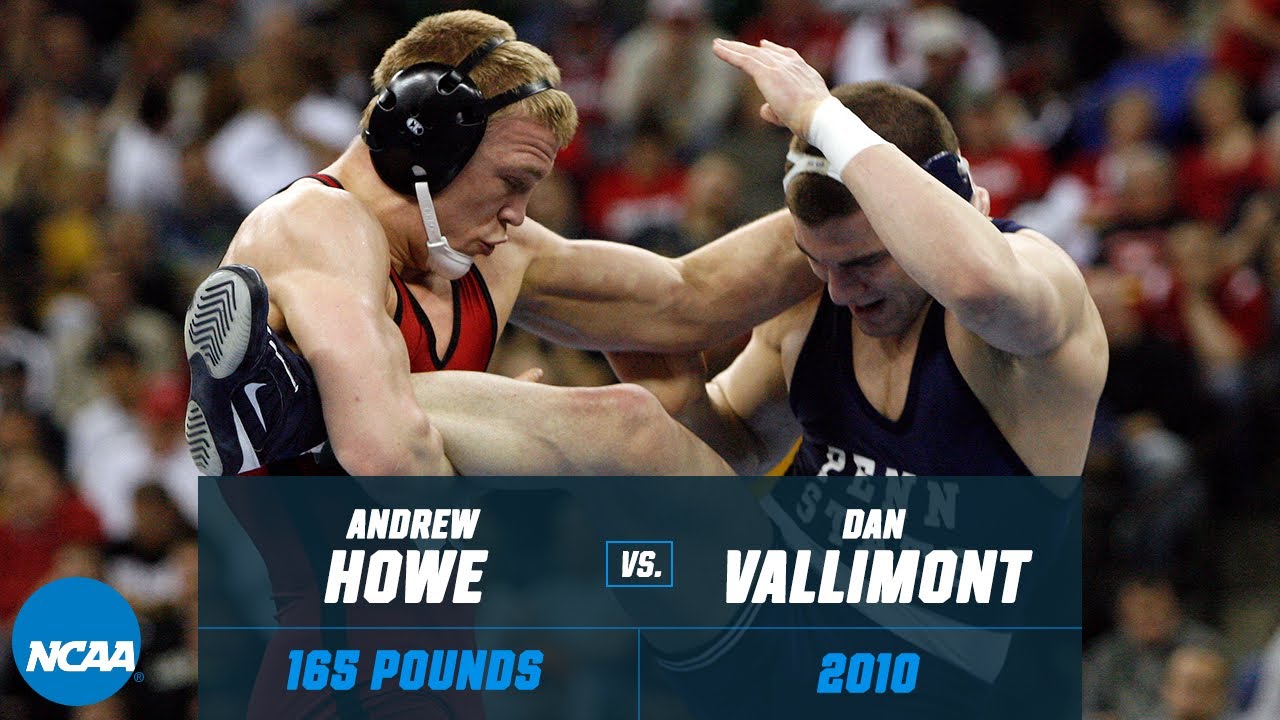 Andrew Howe vs. Dan Vallimont: 2010 NCAA title match (165 lbs.)