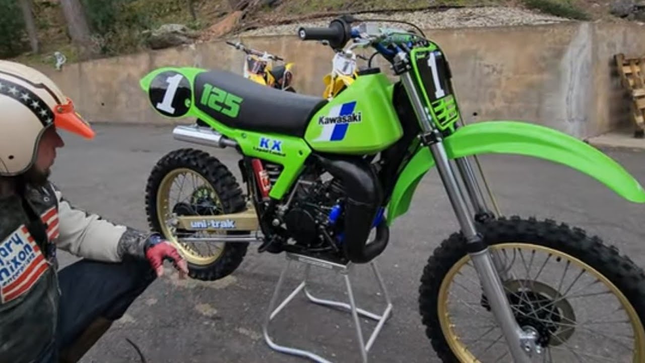 1983 KAWASAKI KX125 ЗАВОДСКАЯ ВЕРСИЯ
