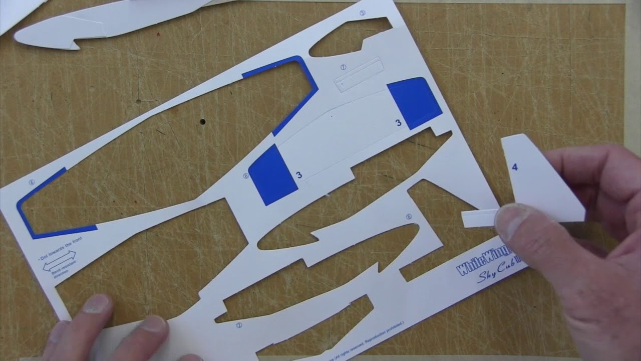 White Wings Airplane Instructions