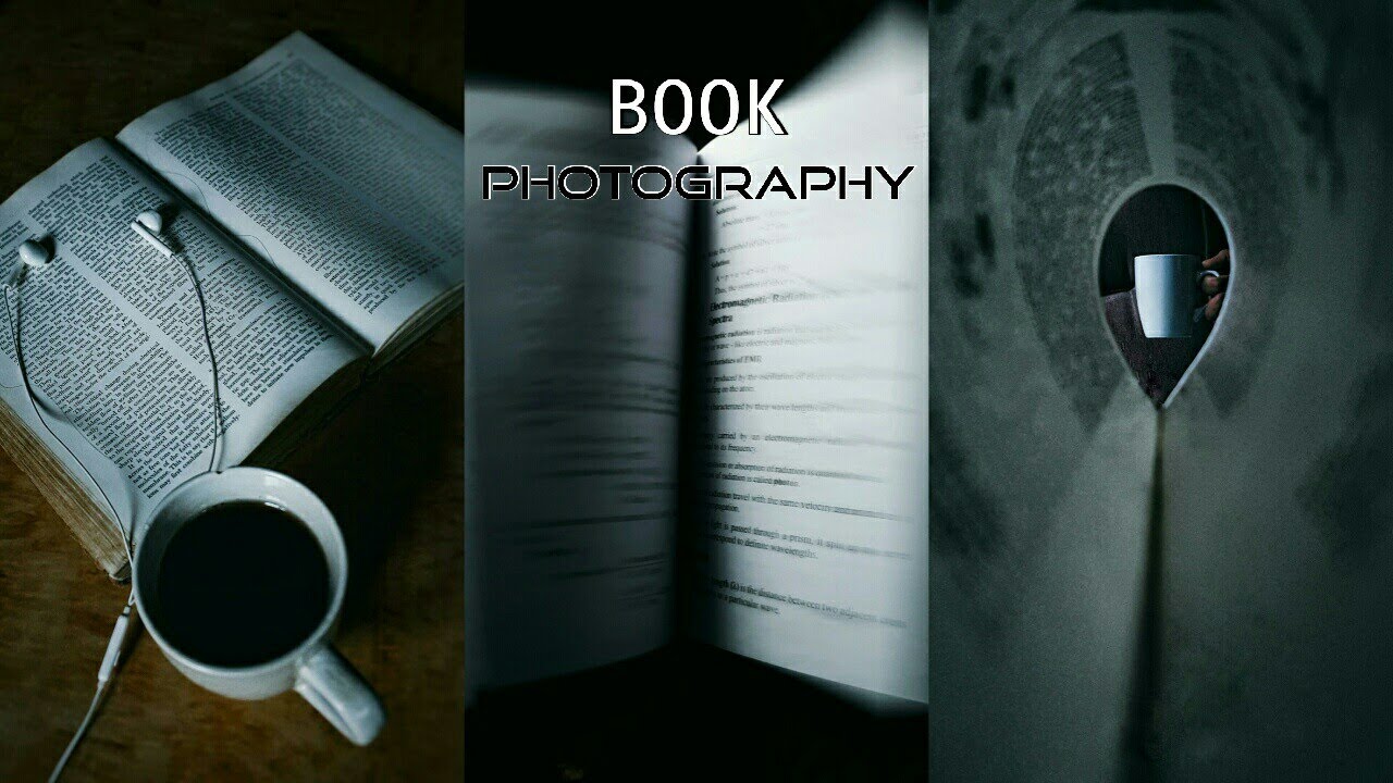 5 BOOK Photography Ideas At Home | Mobile Photography