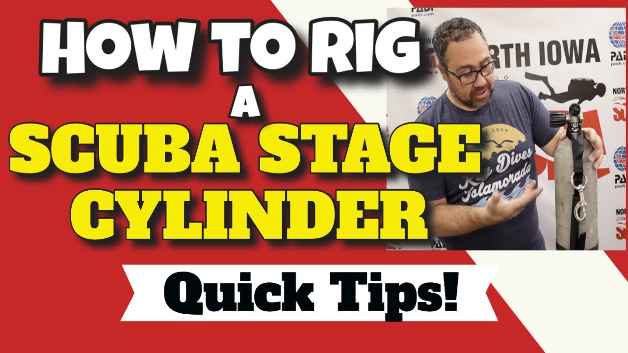 How to Rig a Scuba Stage Cylinder (Quick tip on XS Scuba Stage Kit)