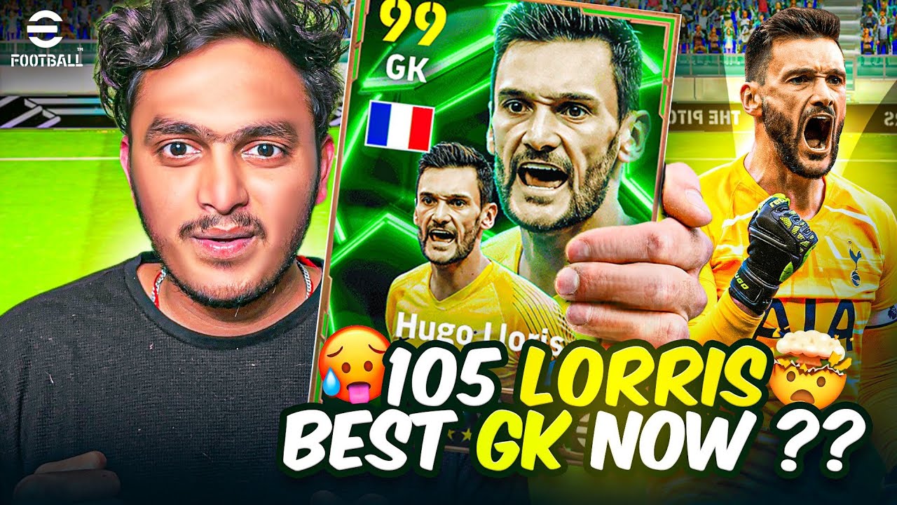 New Lorris GK is Too Good 😮💥105 | Better Than cech💀⁉️efootball mobile 2025