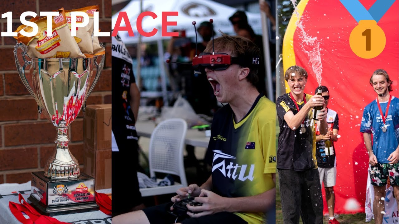 🥇 1ST + TQ AT MISSION FOODS AUSTRALIAN DRONE NATIONALS 2025