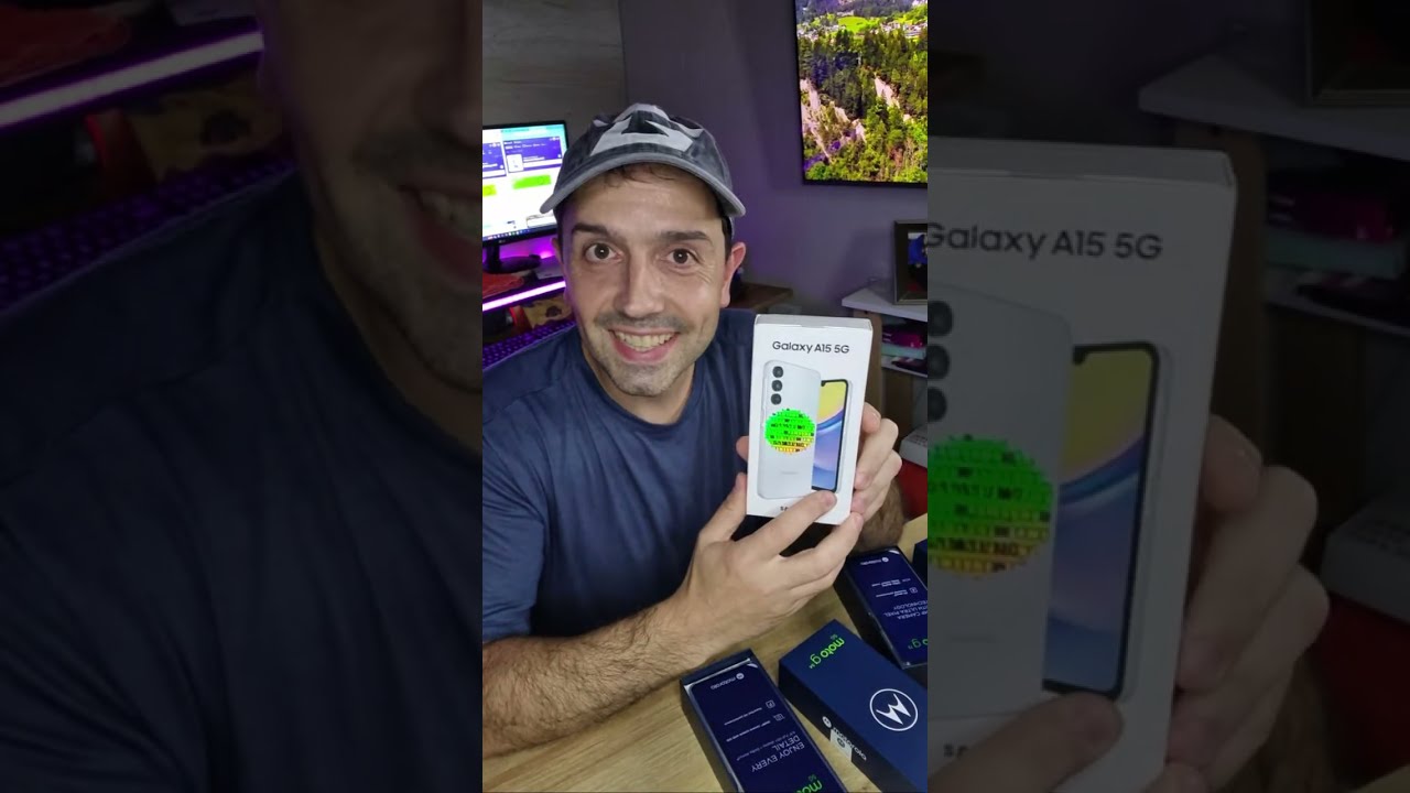 Motorola G54 G73 y Galaxy A15 5G Unboxing en Vivo