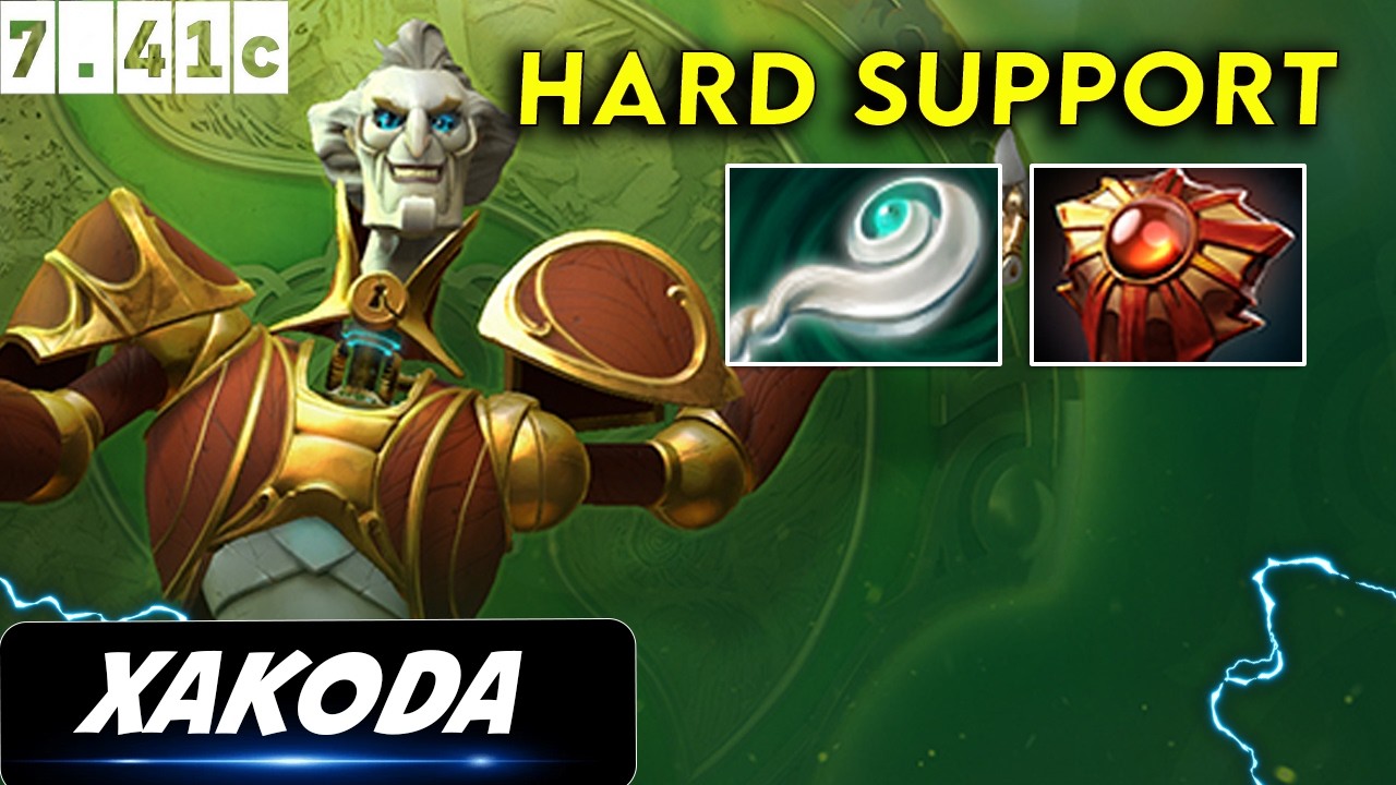 Xakoda Ringmaster Hard Support - Dota 2 Patch 7.41c Pro Player Full gameplay