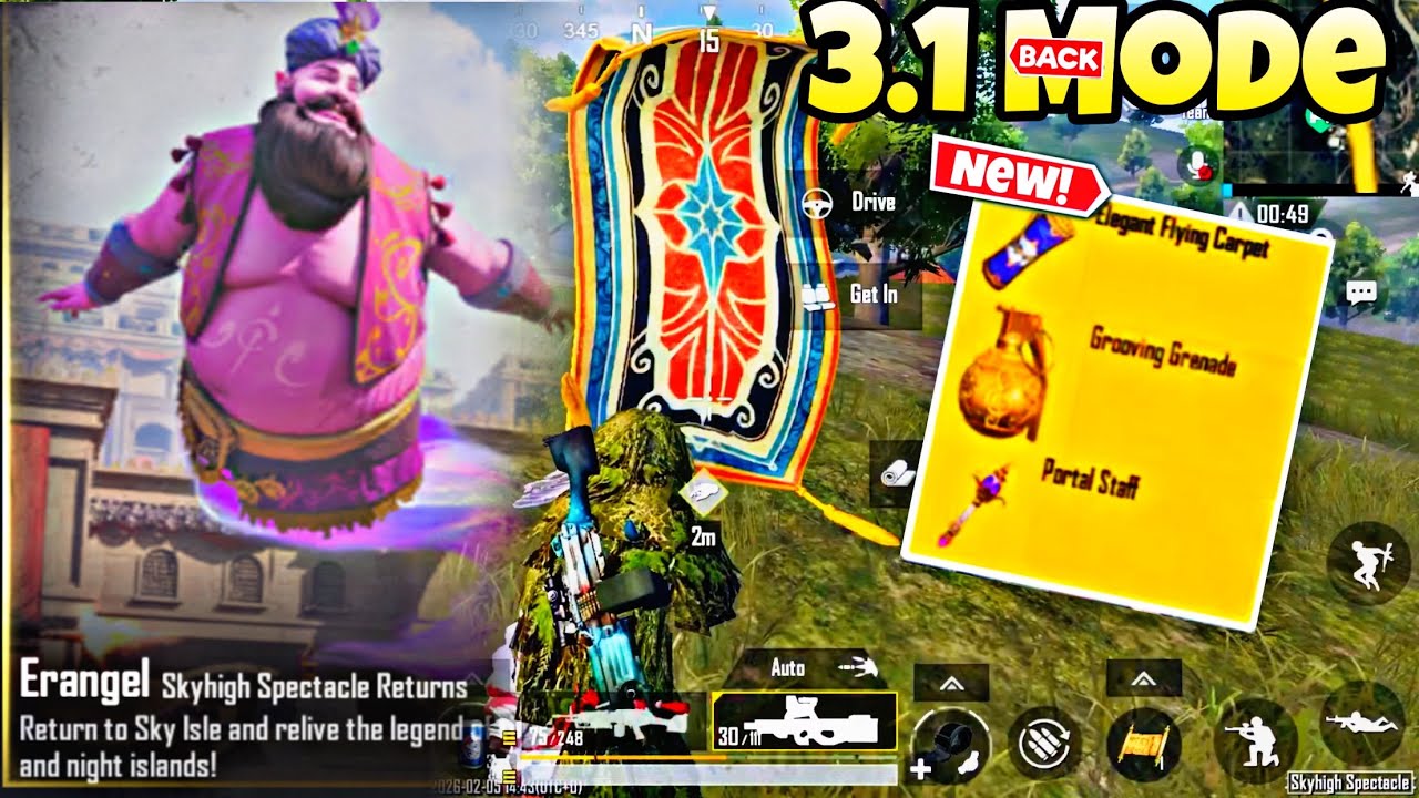 3.1 Themed Mode Is Back 🧞🔥🍗 | #skyhighspectacle | #p90 சம்பவம் | Pubgm | Noob mQi