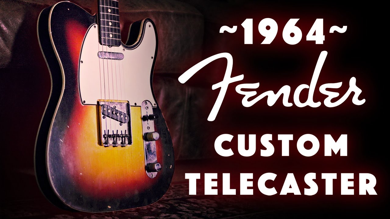 Beautiful and Rare 1964 Fender Custom Telecaster