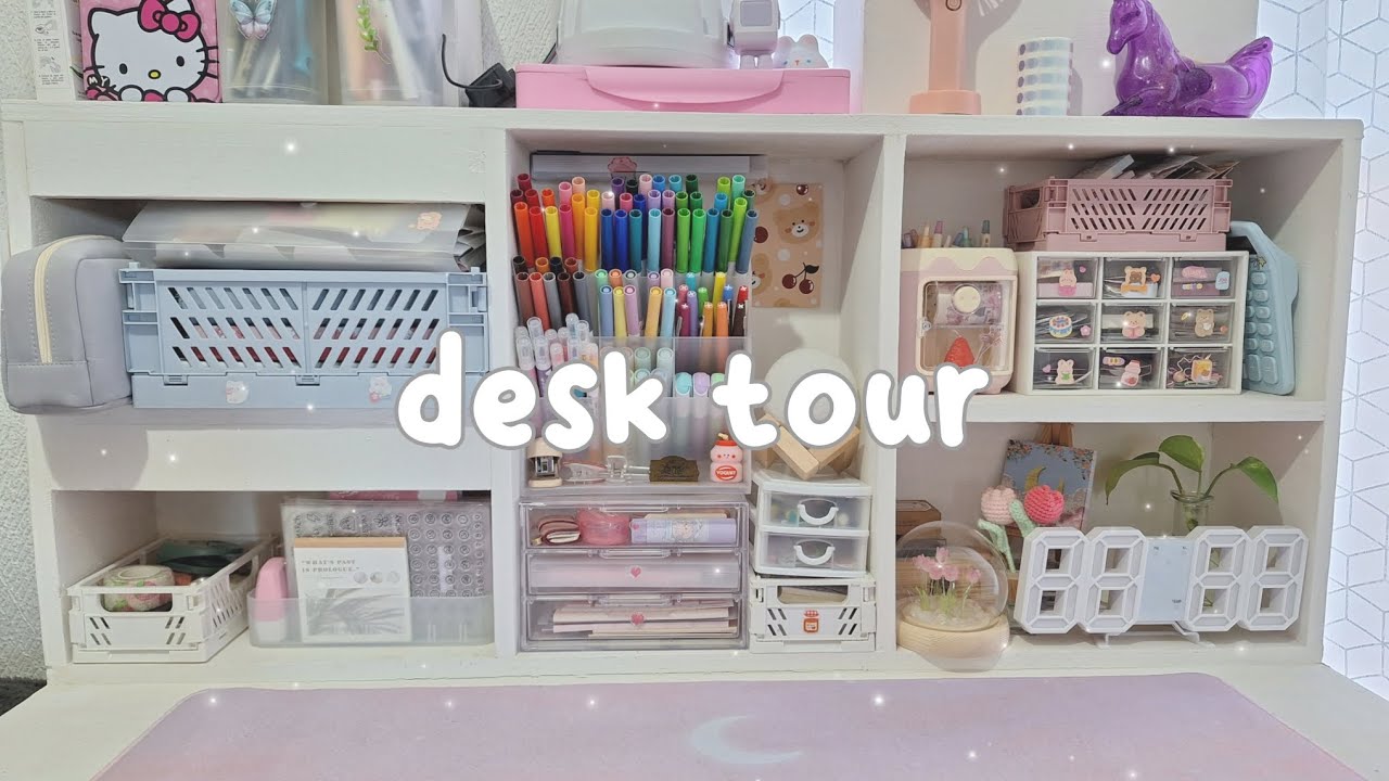 Desk Tour 🌷 + Ugreen Nexode Unboxing! / Tour por mi escritorio