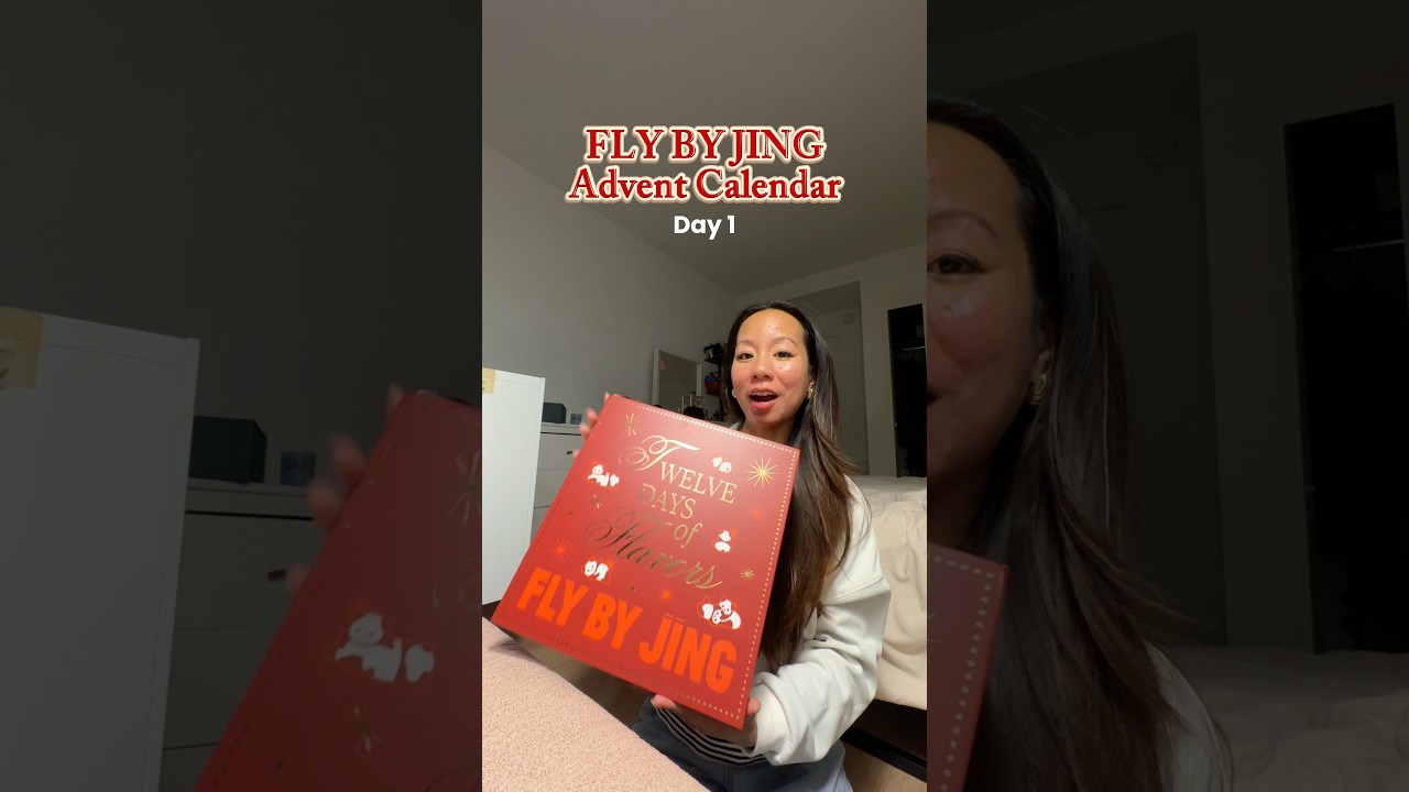 Открываем адвент-календарь Fly By Jing (День 1) 👀🔥