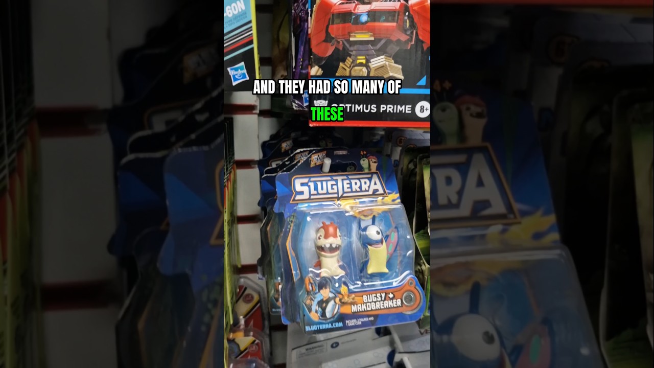 Slugterra figures found in 2024! 