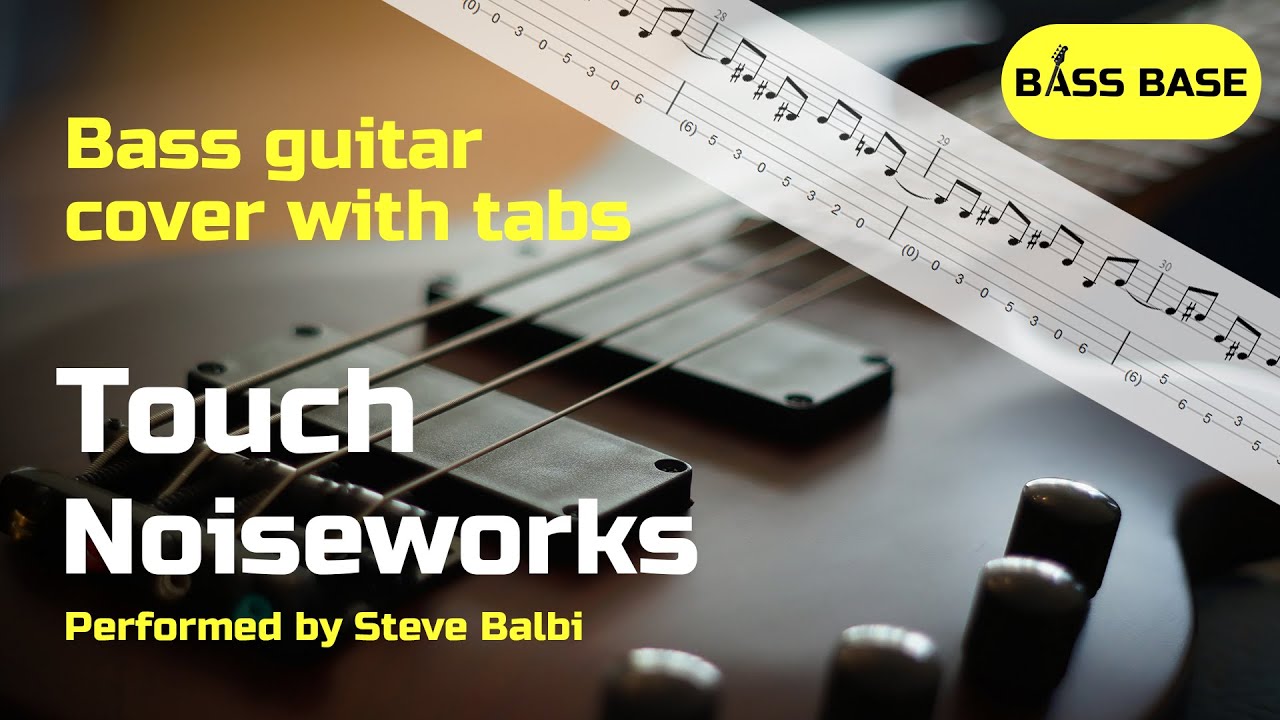 Noiseworks - Touch - Bass lesson by Steve Balbi